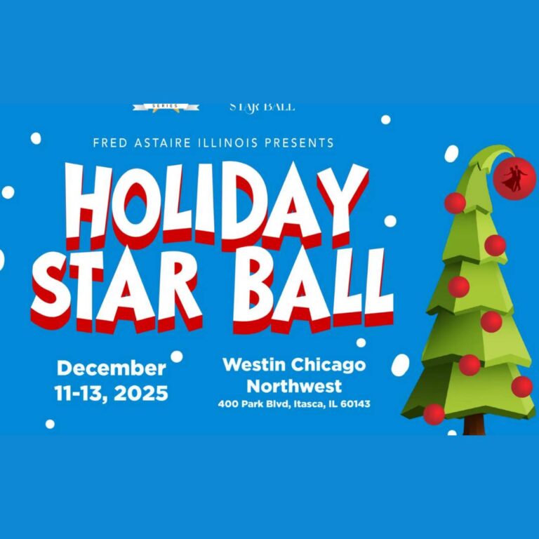 graphic for the holiday star ball with a whobville theme
